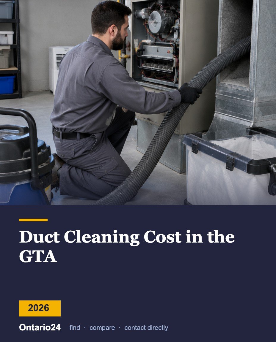 Duct Cleaning Cost in the GTA — Ontario24 guide cover