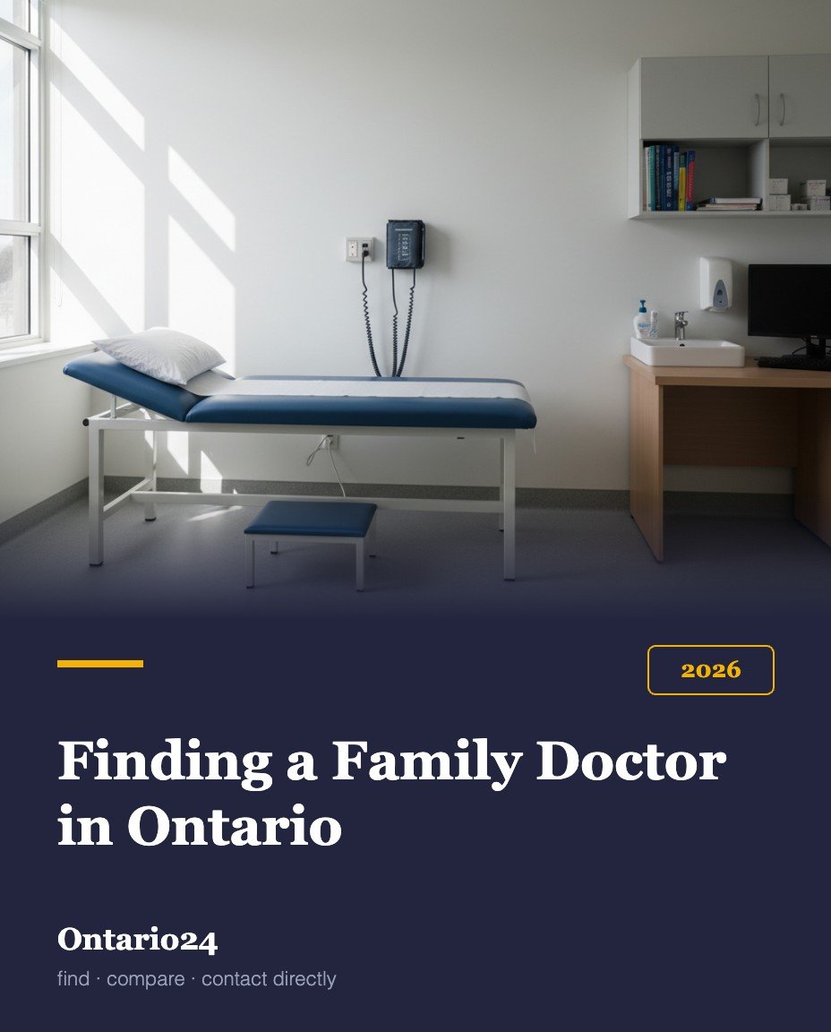 How to find a family doctor in Ontario through Health Care Connect 2026 guide cover