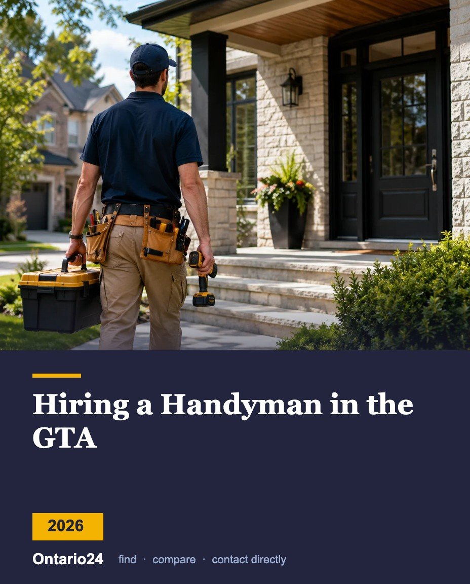 Hiring a Handyman in the GTA — Ontario24 guide cover