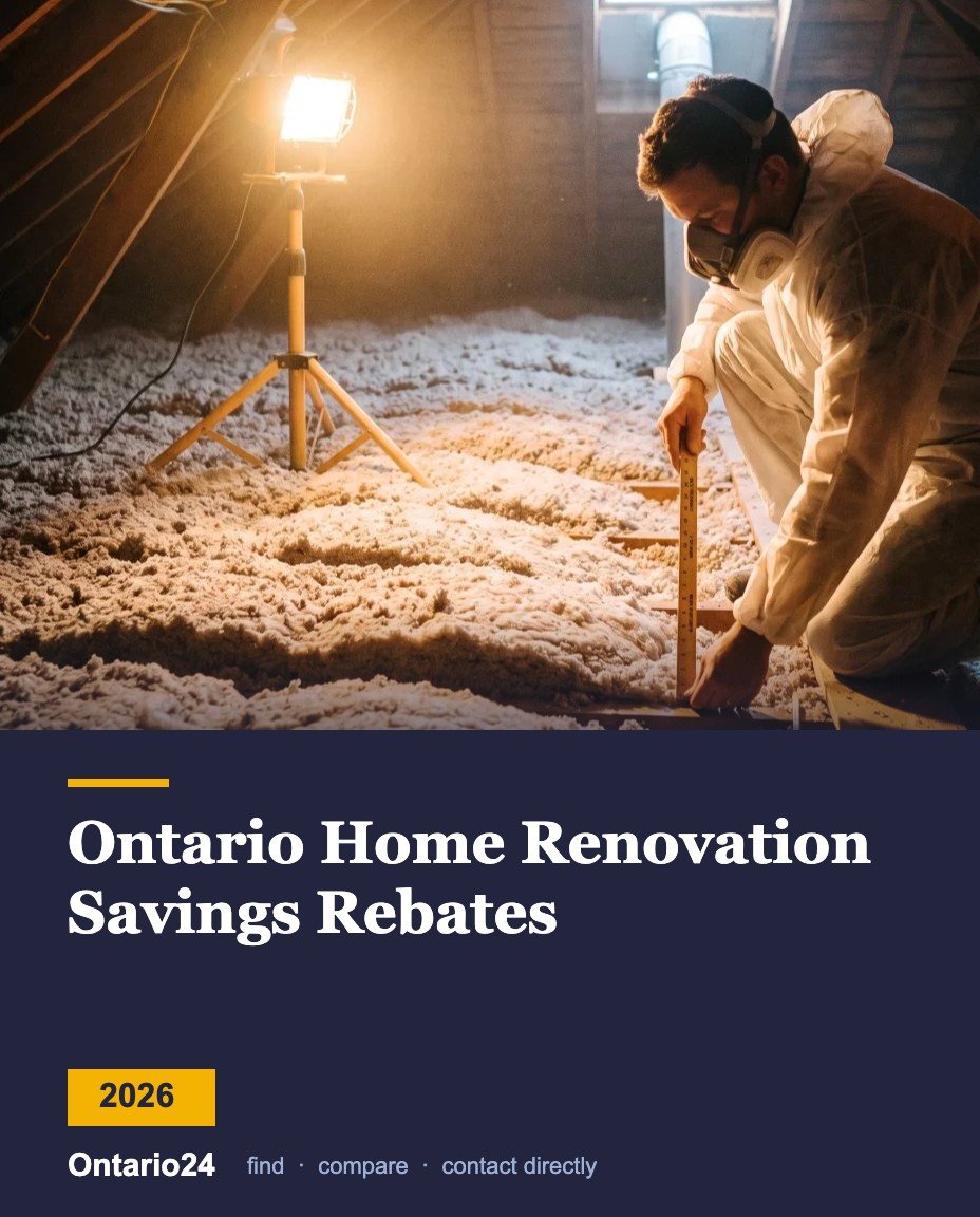 Ontario Home Renovation Savings Rebates — Ontario24 guide cover