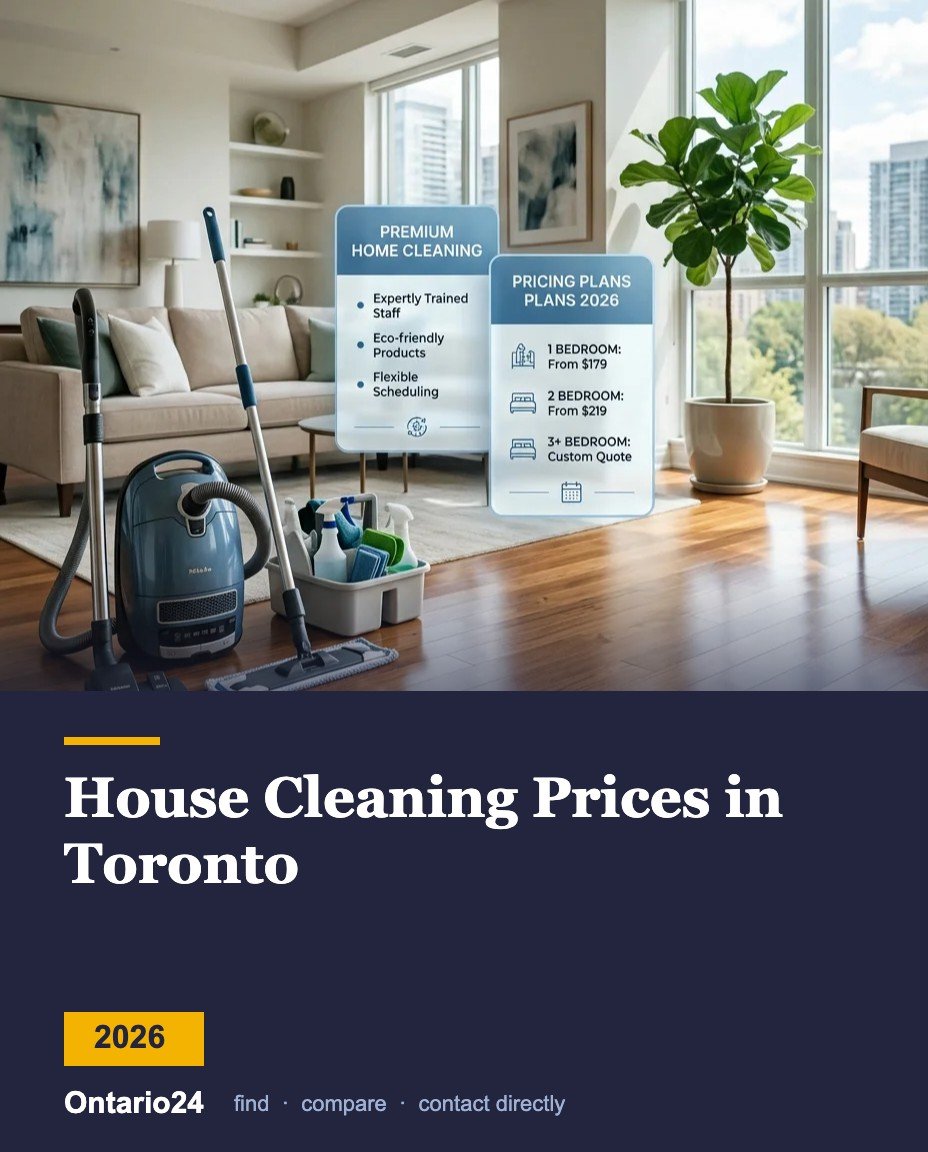 House Cleaning Prices in Toronto — Ontario24 guide cover