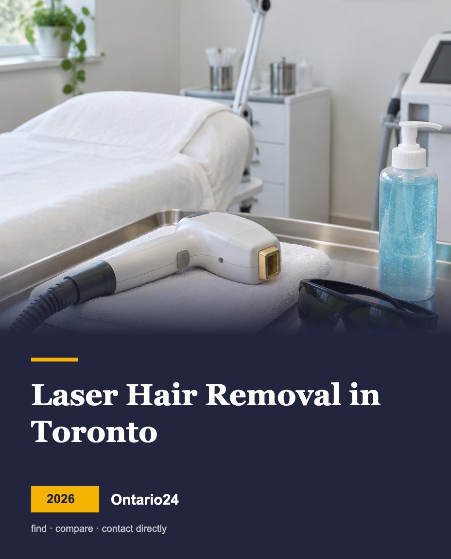 Laser hair removal cost in Toronto 2026 guide cover