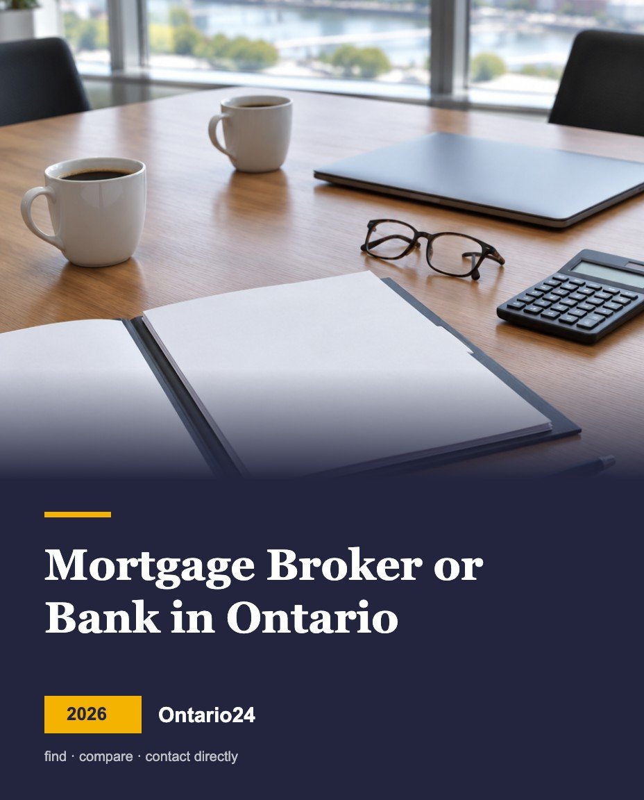 Mortgage broker vs bank in Ontario 2026 guide cover