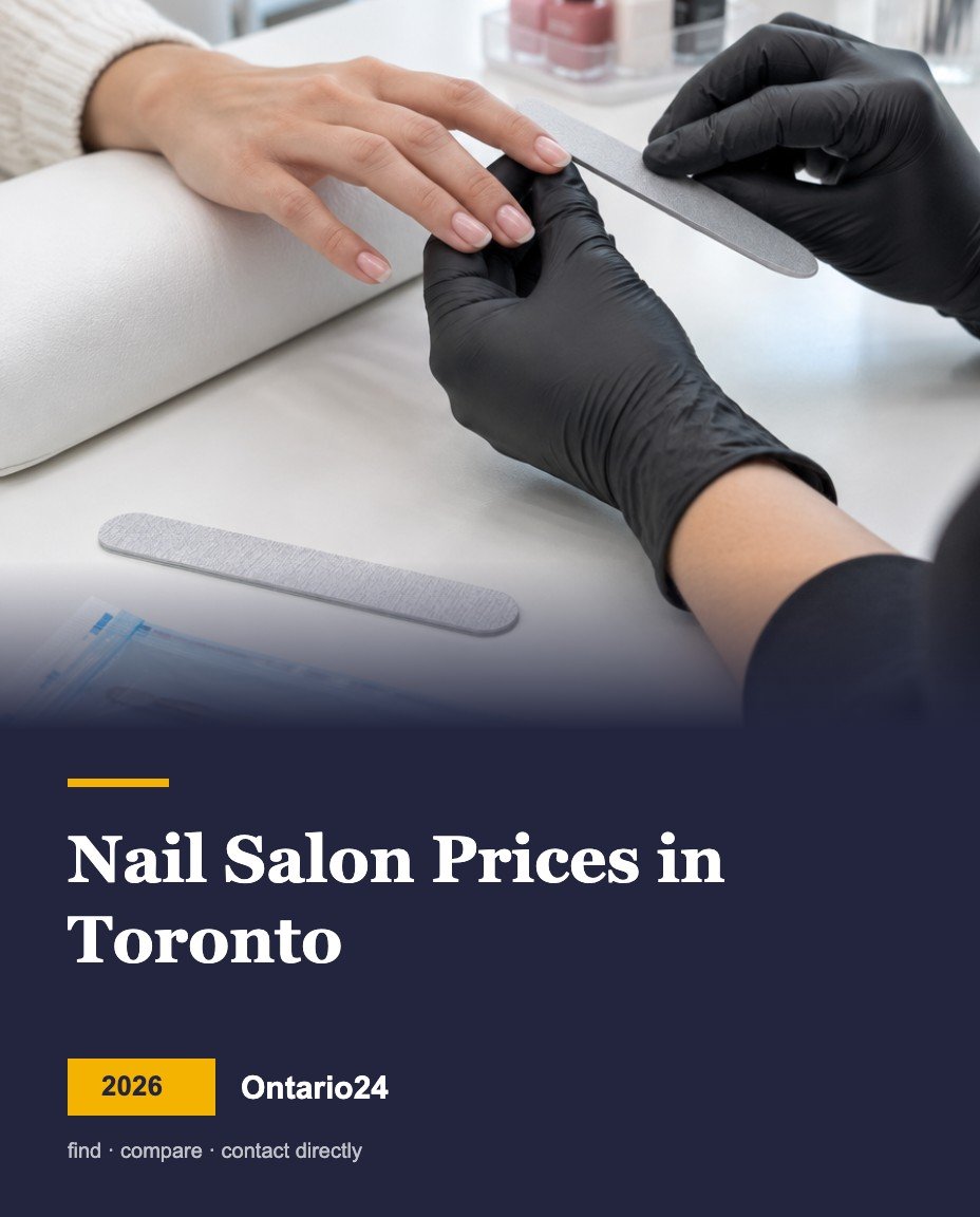 Nail salon prices in Toronto 2026 guide cover
