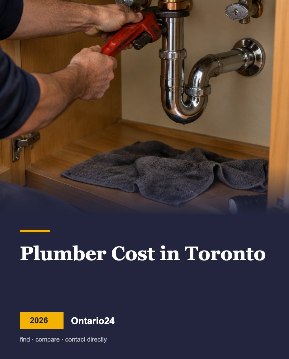 Plumber cost in Toronto 2026 guide cover