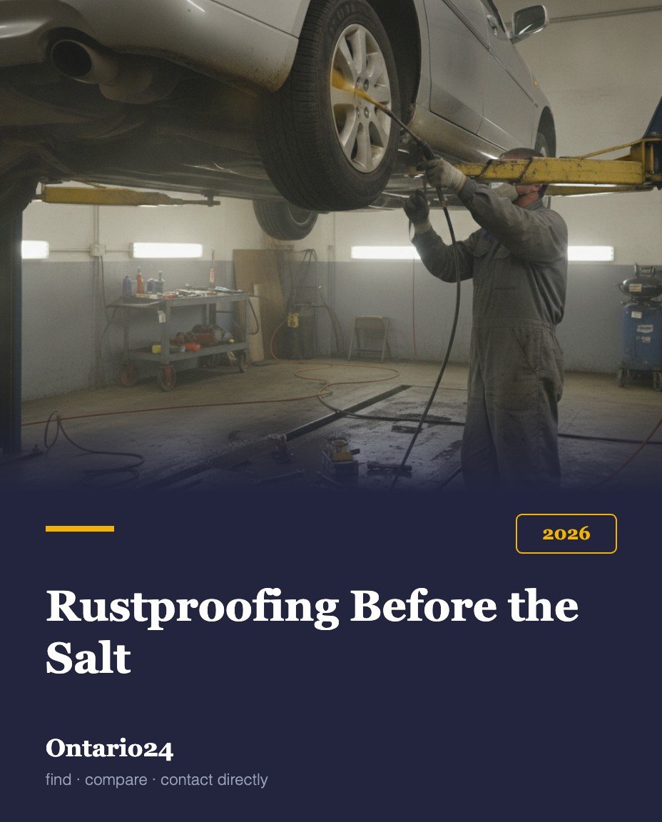 Rustproofing cost and options in Ontario 2026 guide cover