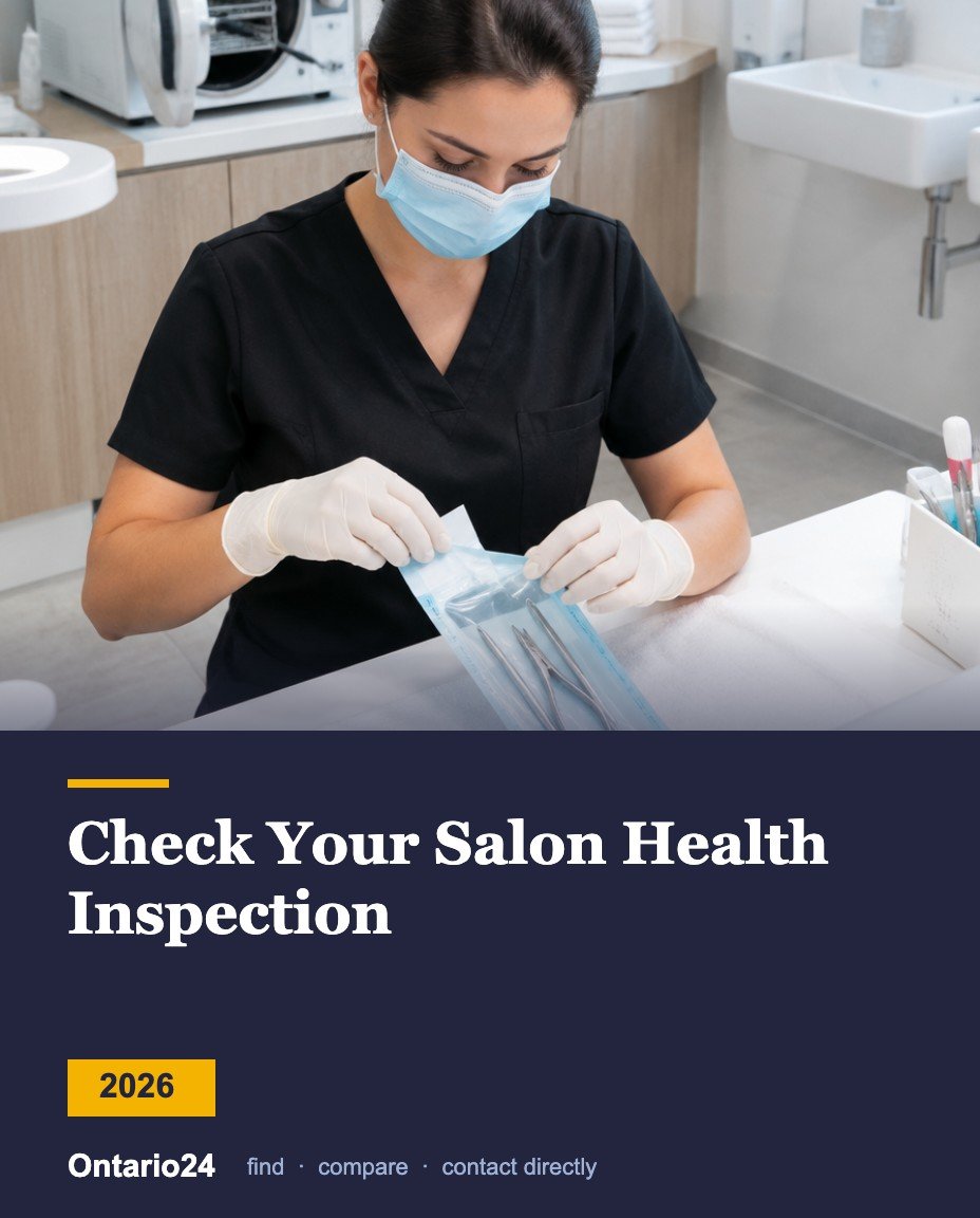 How to check a Toronto salon health inspection — Ontario24 guide cover