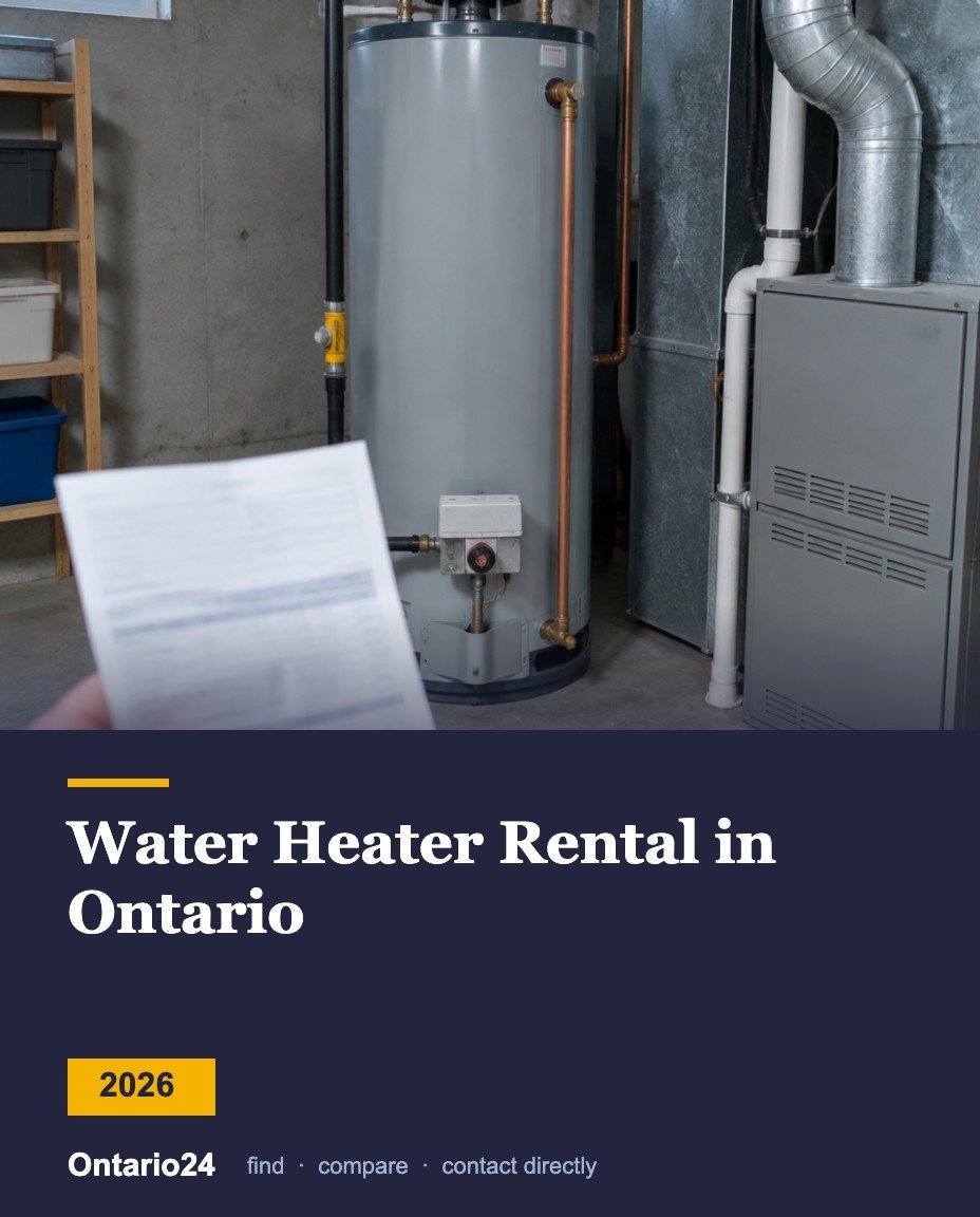 Water heater rental vs buying in Ontario 2026 guide cover