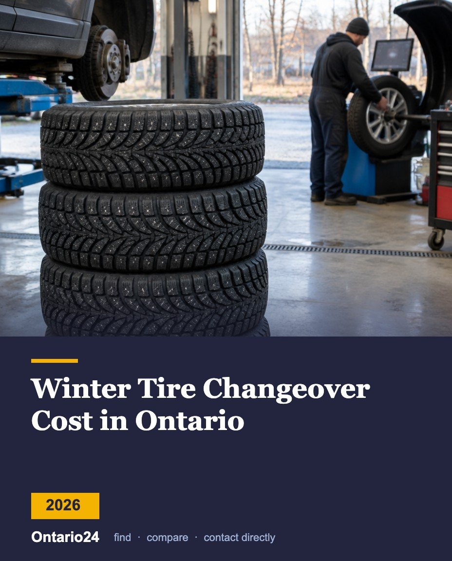 Winter Tire Changeover Cost in Ontario — Ontario24 guide cover